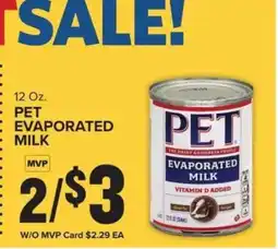 Food Lion Pet Evaporated Milk offer