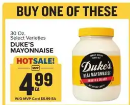 Food Lion Duke's Mayonnaise offer