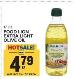Food Lion FOOD LION EXTRA LIGHT OLIVE OIL offer