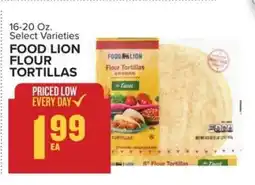Food Lion Food Lion Flour Tortillas offer
