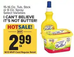 Food Lion I Can't Believe It's Not Butter! offer