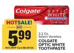 Food Lion Colgate Optic White Toothpaste offer