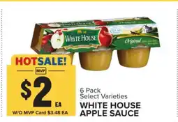 Food Lion WHITE HOUSE APPLE SAUCE offer