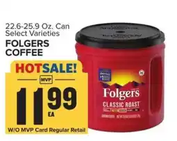 Food Lion Folgers Coffee offer