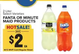 Food Lion Fanta or Minute Maid Products offer