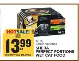 Food Lion Sheba Perfect Portions Wet Cat Food offer