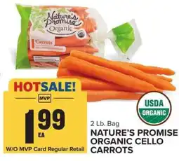 Food Lion Nature's Promise Organic Cello Carrots offer