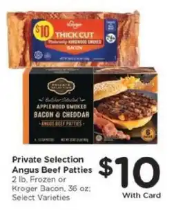 Kroger Private Selection Angus Beef Patties offer