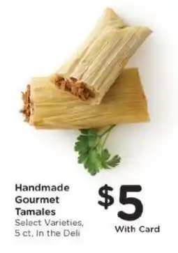 Kroger Handmade Gourmet Tamales offer