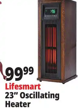 Ocean State Job Lot Lifesmart 23 Oscillating Heater offer