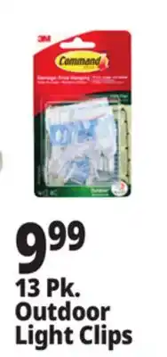 Ocean State Job Lot Command 3M Outdoor Light Clips 13 Count offer