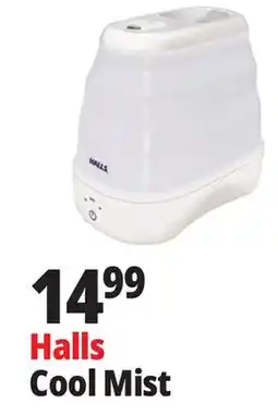 Ocean State Job Lot HALLS Collapsible Cool Mist Humidifier offer