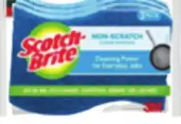 Ocean State Job Lot Scotch-Brite Non-Scratch Scrub Sponges 3 Pack offer