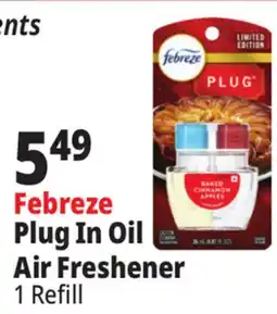 Ocean State Job Lot Febreze Plug In Oil Air Freshener offer