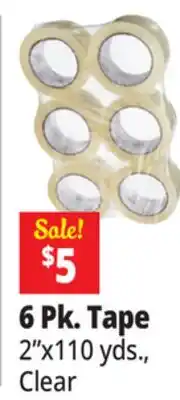 Ocean State Job Lot 6 Pk. Tape offer
