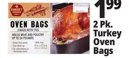 Ocean State Job Lot Bakers Choice Oven Bags offer
