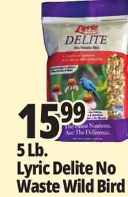 Ocean State Job Lot 5 Lb. Lyric Delite No Waste Wild Bird offer