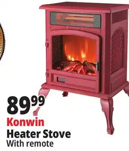 Ocean State Job Lot Freestanding Mini Stove Heater 1500W White offer