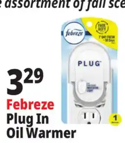 Ocean State Job Lot Febreze Plug In Oil Warmer offer