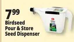 Ocean State Job Lot Birdseed Pour & Store Dispenser offer
