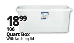 Ocean State Job Lot Sterilite Latch Top Storage Box 106 Qt offer