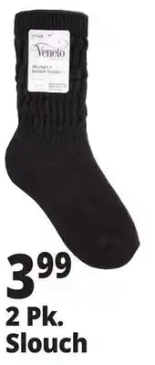 Ocean State Job Lot 2 Pk. Slouch Women's Boot Socks offer