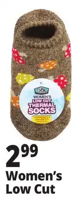 Ocean State Job Lot Women's Low Cut Thermal Socks offer