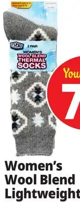 Ocean State Job Lot Women's Wool Blend Lightweight offer