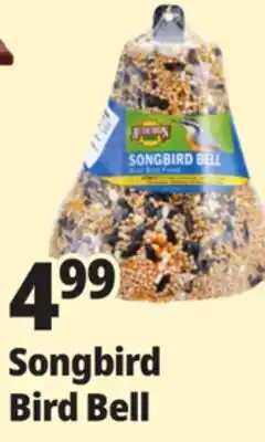 Ocean State Job Lot Audubon Park Songbird Bell Wild Bird Food offer