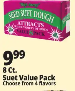 Ocean State Job Lot Seed & Suet High Energy Suet Value Pack offer
