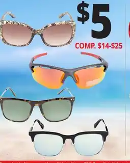 Ocean State Job Lot Sunglasses offer