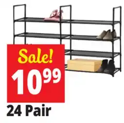 Ocean State Job Lot 4 Tier Shoe Racks offer