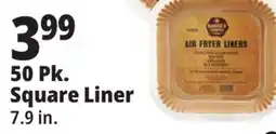 Ocean State Job Lot Baker's Choice Rectangle Air Fryer Liners 50 Count offer