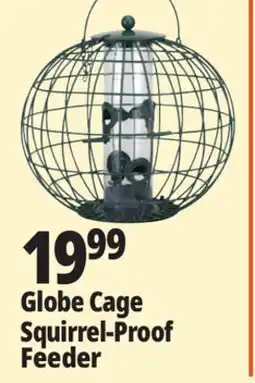 Ocean State Job Lot Yankee Trader Globe Cage Squirrel Proof Bird Feeder offer