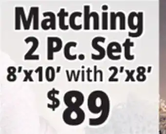 Ocean State Job Lot Matching 2 Pc. Set offer