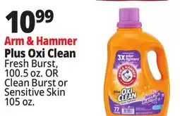 Ocean State Job Lot Arm & Hammer Plus Oxi Clean Stain Fighters Detergent 100.5 oz offer