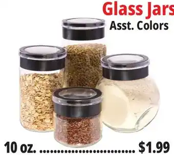 Ocean State Job Lot 10 oz. Glass Jars offer