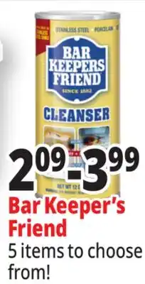 Ocean State Job Lot Bar Keepers Friend Multipurpose Cooktop Cleaner offer