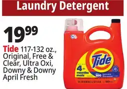 Ocean State Job Lot Tide Original Liquid Laundry Detergent 132 oz offer