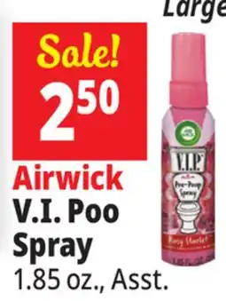 Ocean State Job Lot Airwick V.I. Poo Spray offer