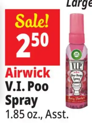 Ocean State Job Lot Airwick V.I. Poo Spray offer