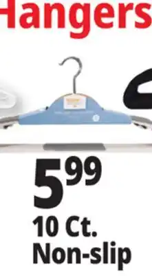 Ocean State Job Lot Nest Accents Non-Slip Clothes Hangers 10 Count offer