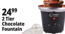 Ocean State Job Lot 2 Tier Chocolate Fountain offer