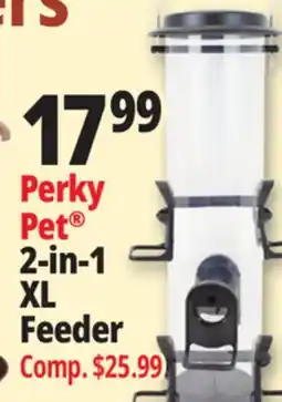 Ocean State Job Lot Perky-Pet 2-In-1 XL Bird Feeder offer