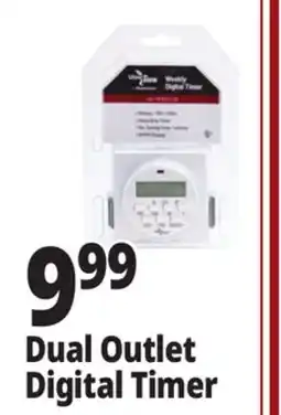 Ocean State Job Lot Dual Outlet Digital Timer Extension Cords offer