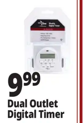 Ocean State Job Lot Dual Outlet Digital Timer Extension Cords offer