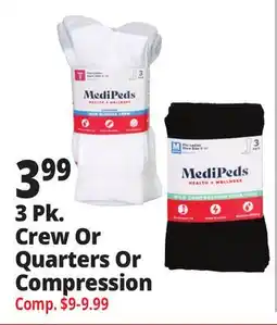 Ocean State Job Lot 3 Pk. Crew Or Quarters Or Compression offer