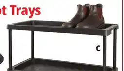 Ocean State Job Lot 2-Tier Boot Trays offer