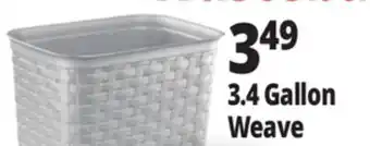Ocean State Job Lot 3.4 Gallon Weave offer