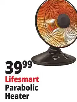 Ocean State Job Lot Lifesmart Parabolic Heater offer